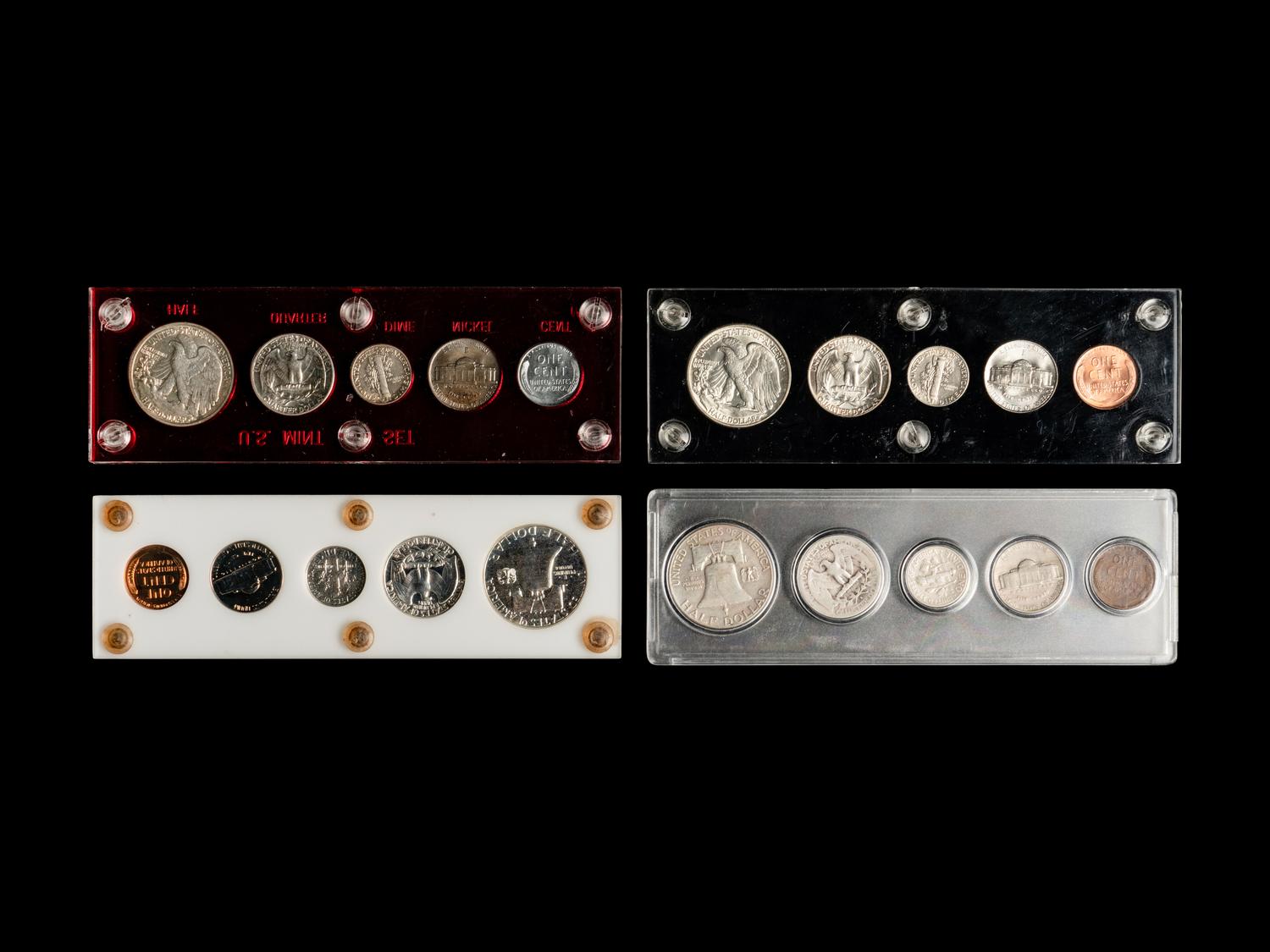 A Collection of Five-Coin Proof and Mint Sets