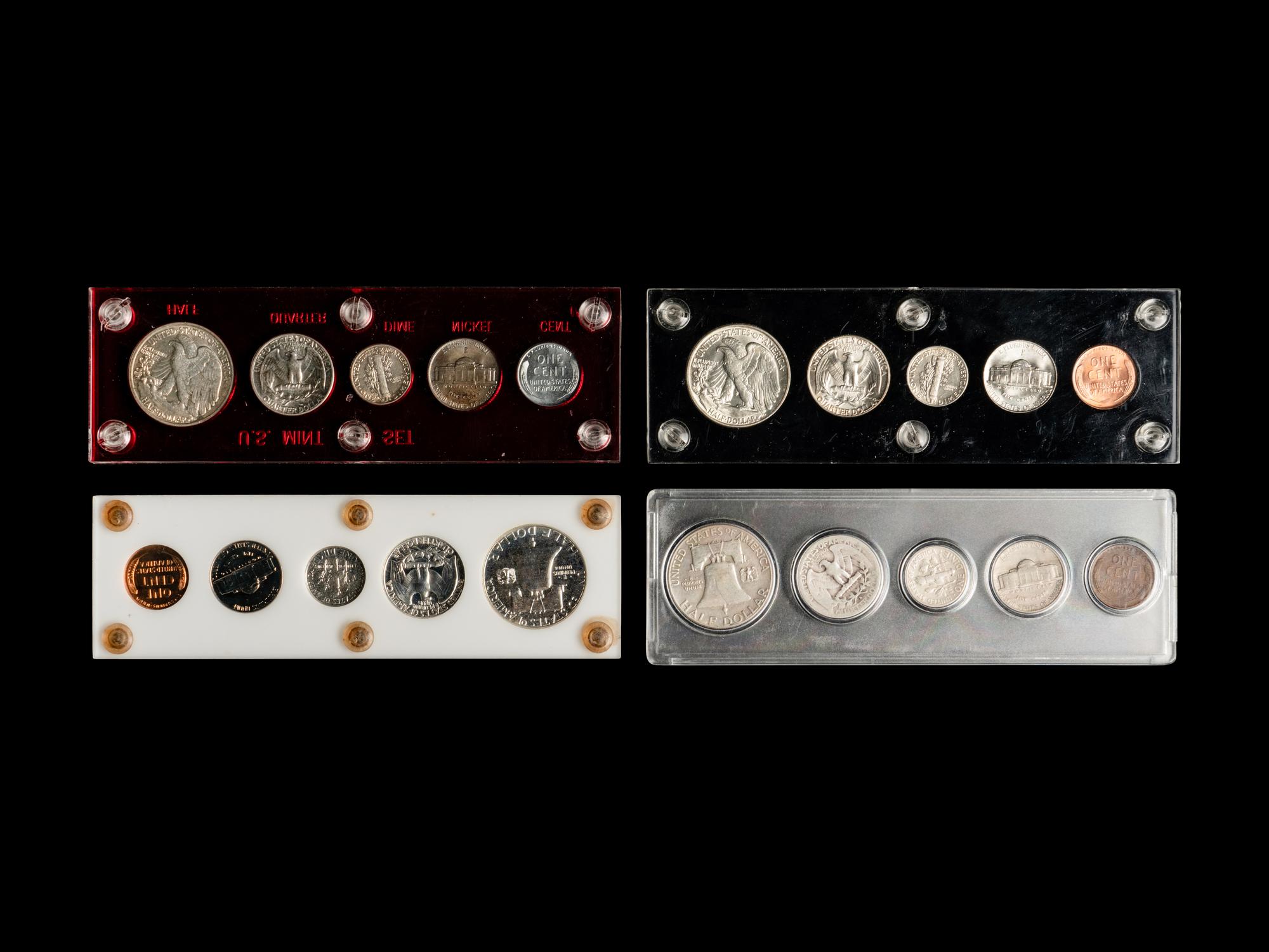 A Collection of Five-Coin Proof and Mint Sets