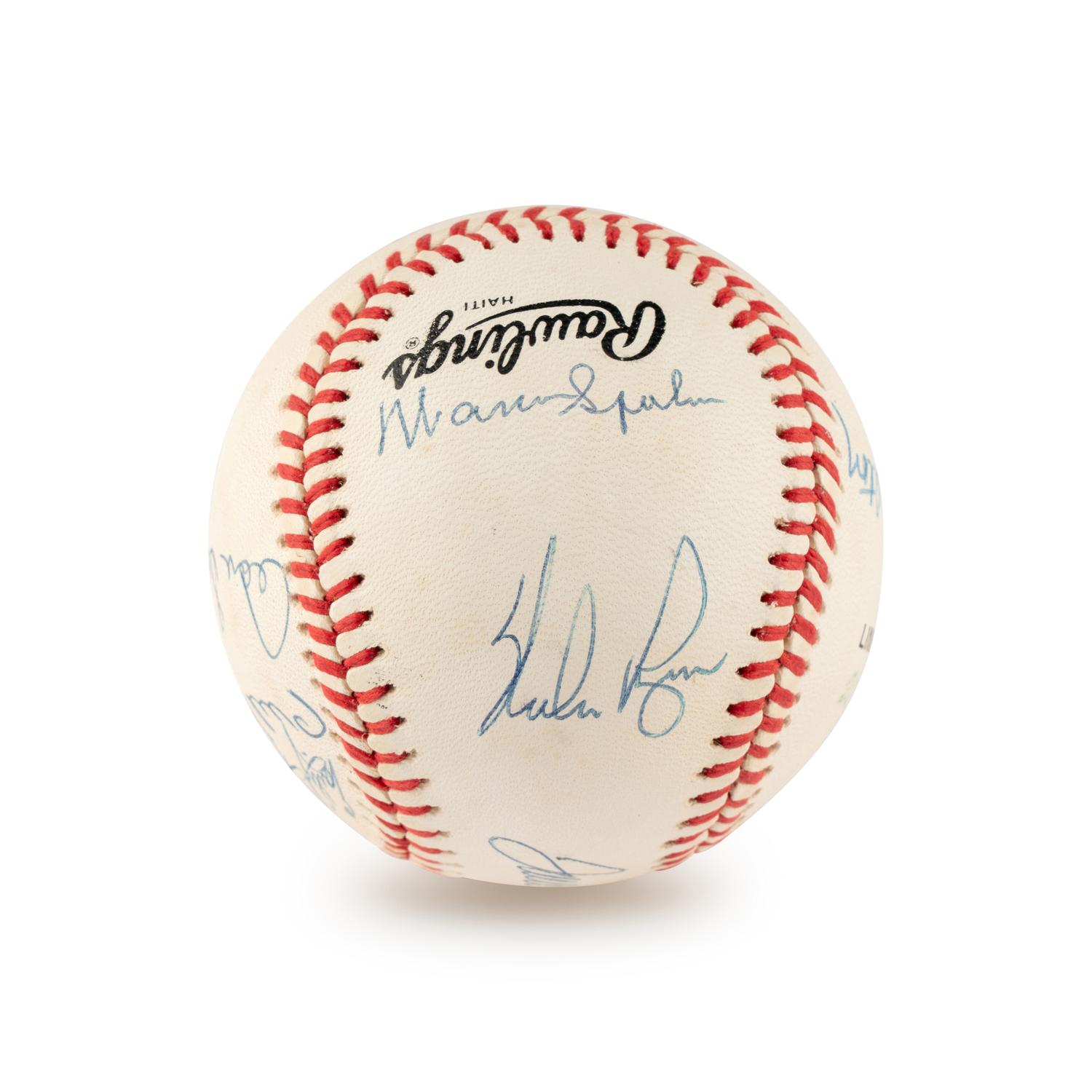 A 300 Game Winners Multi Signed Autograph Baseball (Beckett Authentication Services)