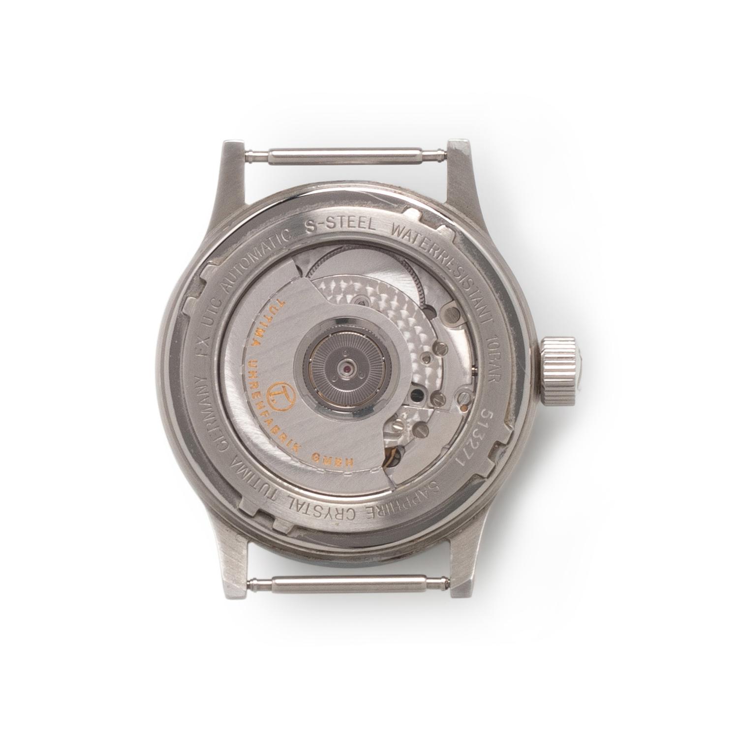 TUTIMA, STAINLESS STEEL 'FX UTC' WATCH