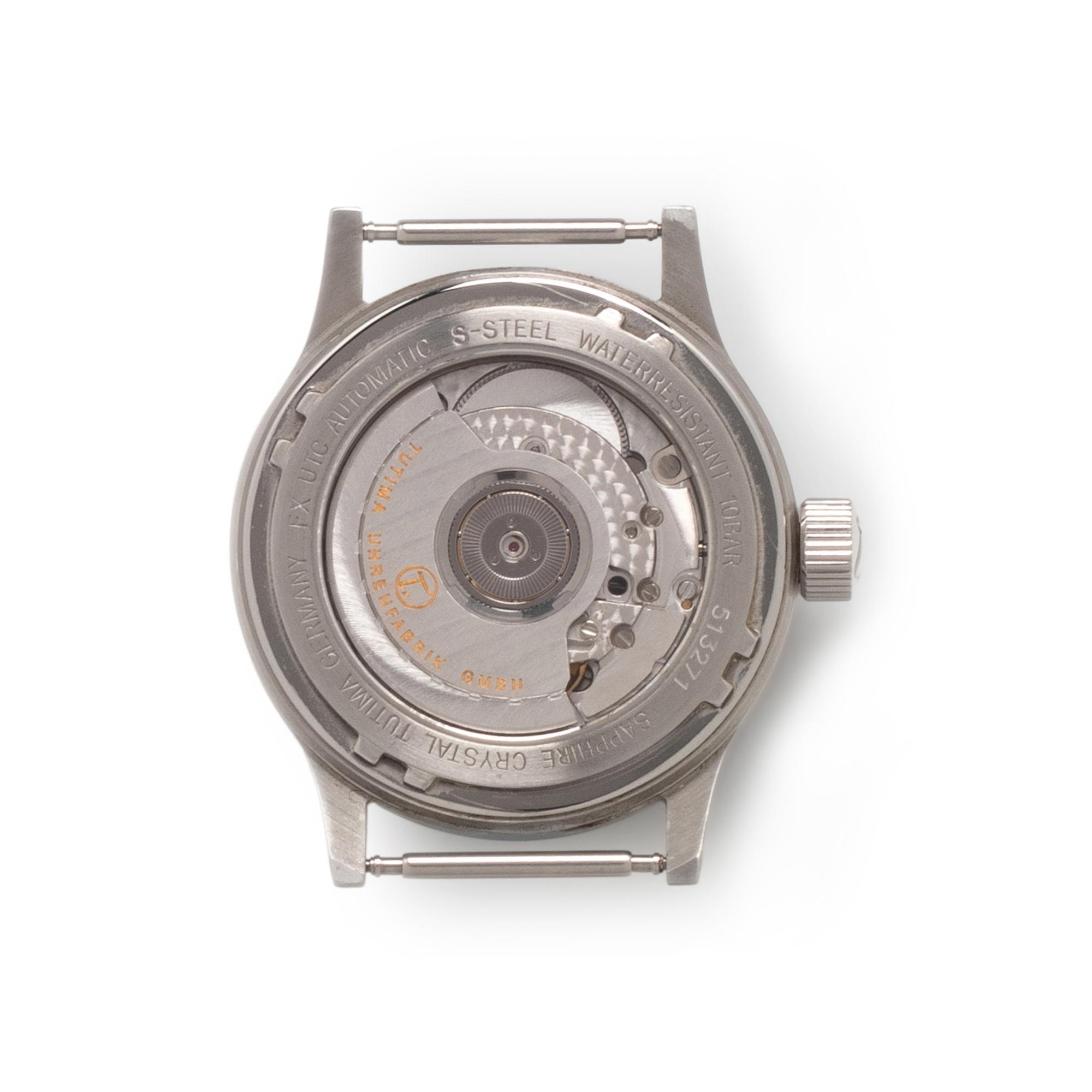 TUTIMA, STAINLESS STEEL 'FX UTC' WATCH