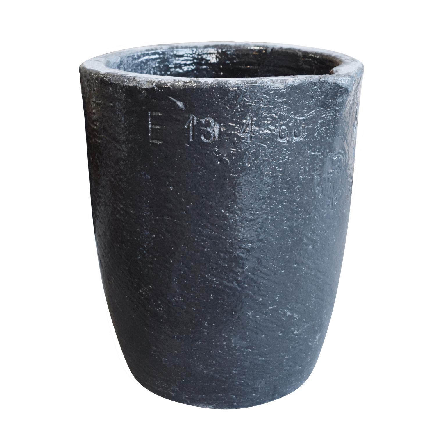 A Graphite Smelting Vessel 12" W x 12.5" D x 15" H — Germany, Early 20th Century