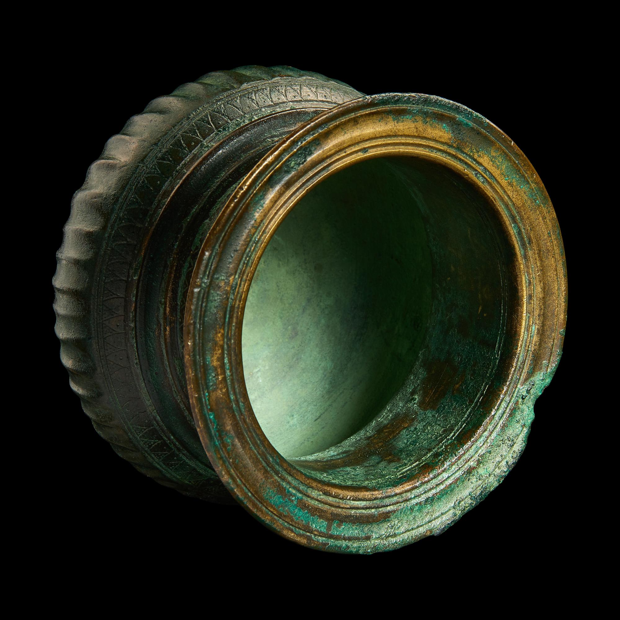 A Persian Bronze Bowl