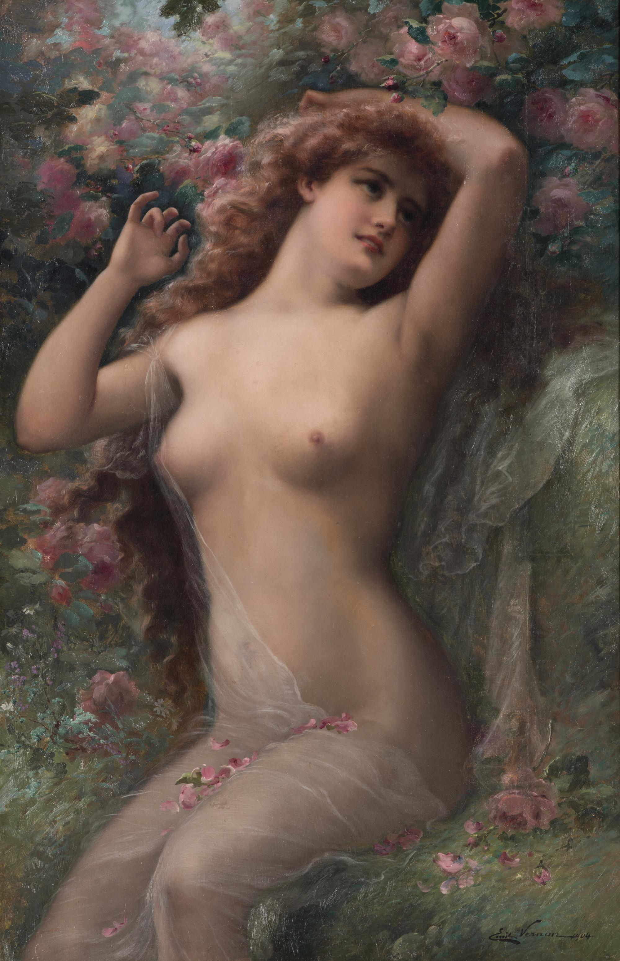A Beauty Among Roses, 1904
