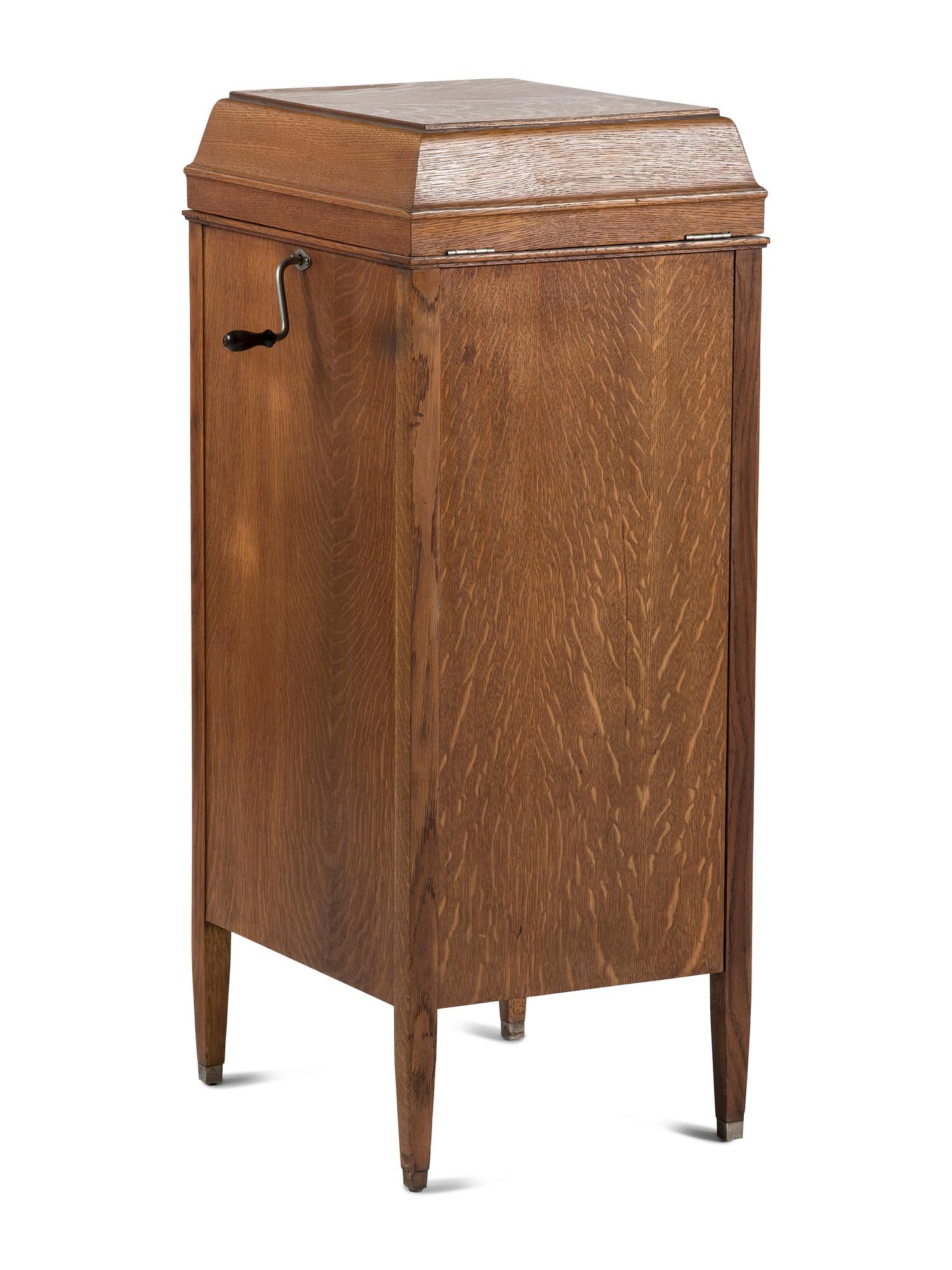 An Edison Amberola Phonograph Oak Cabinet