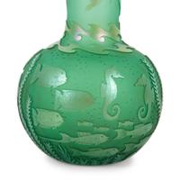 A Cameo Glass Vase , 1981