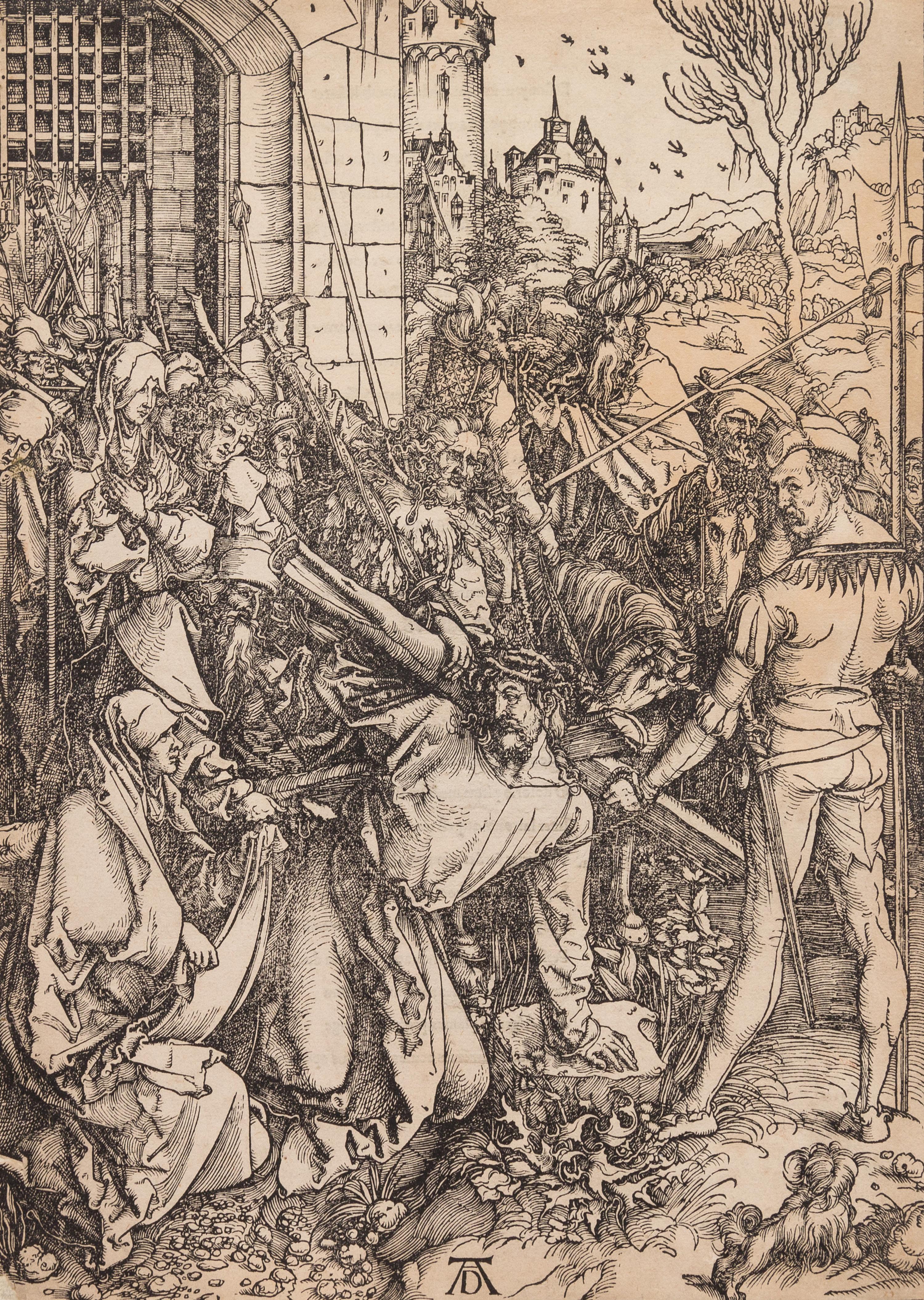 Albrecht Durer, (German, 1474-1528), Christ Carrying the Cross (from The Large Passion), c. 1500