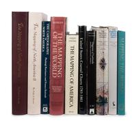 [BIBLIOGRAPHIES -- CARTOGRAPHY]. A group of 16 works regarding the mapping of the Americas, comprising: