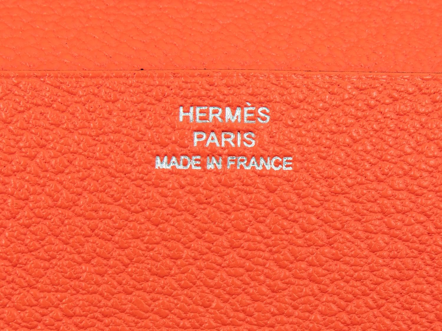 Four Hermès Leather Pieces; Three Zipper Pouches, One Agenda Cover, 2007-2016