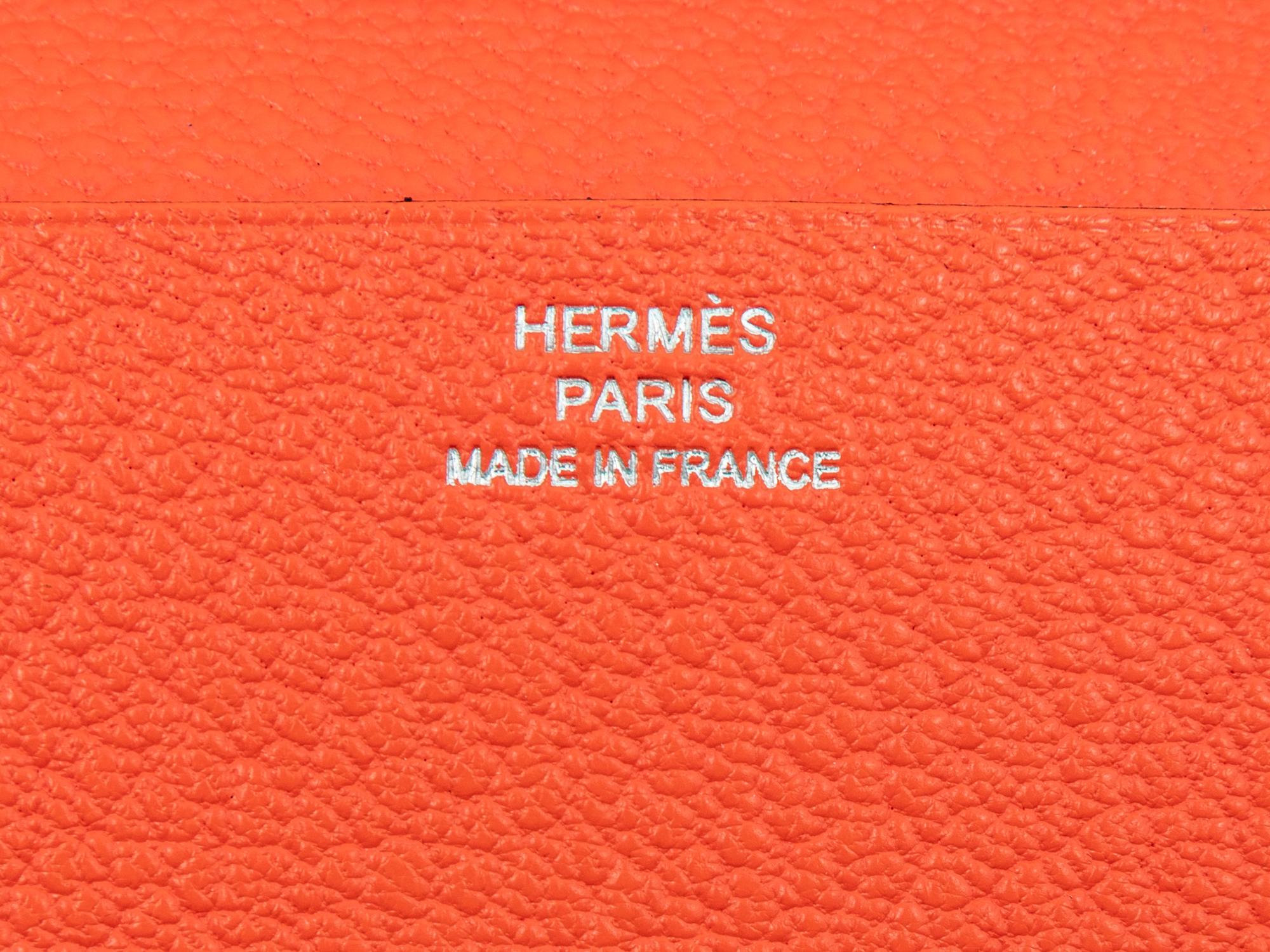 Four Hermès Leather Pieces; Three Zipper Pouches, One Agenda Cover, 2007-2016