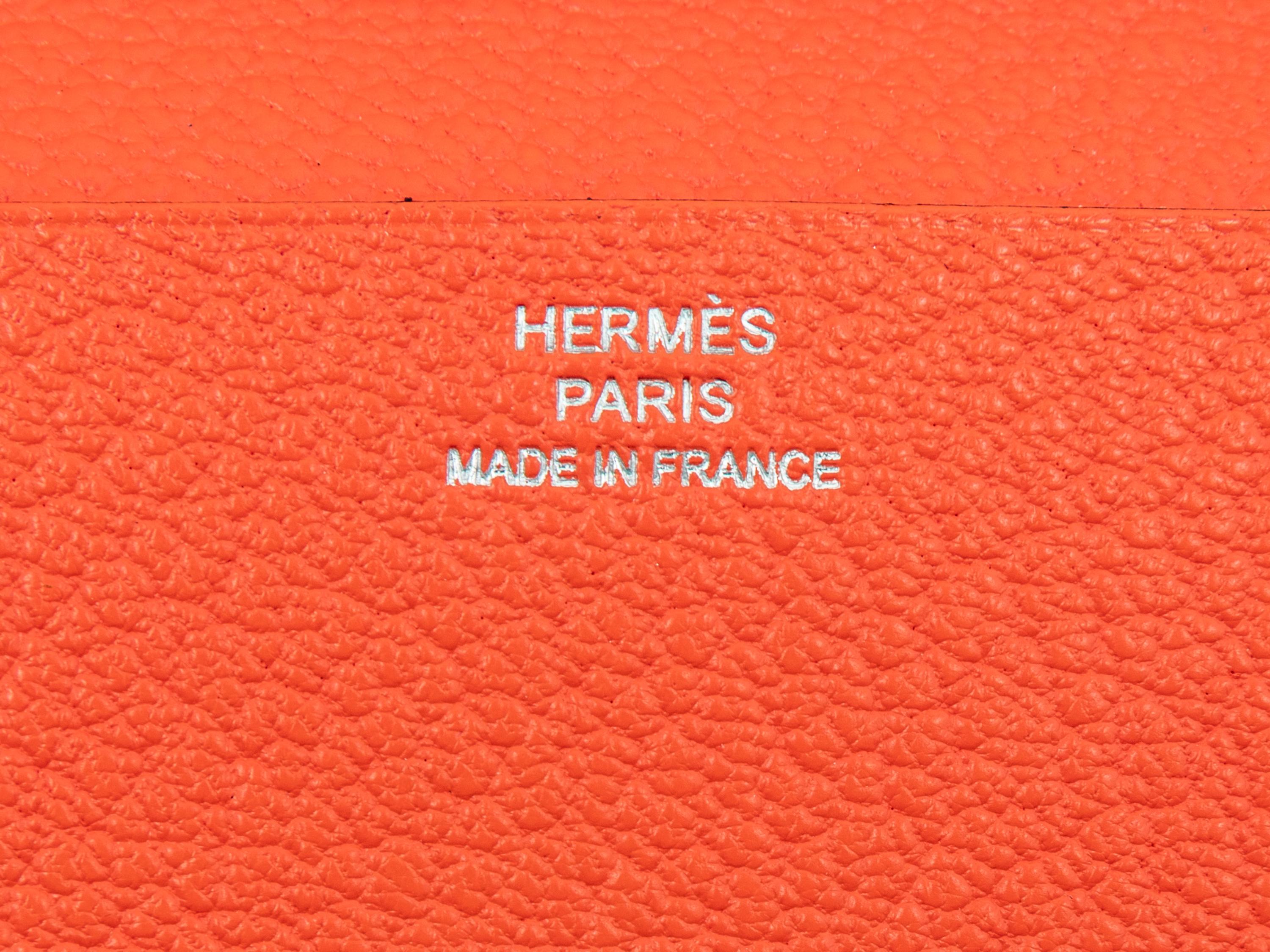Four Hermès Leather Pieces; Three Zipper Pouches, One Agenda Cover, 2007-2016