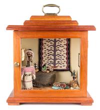 A Southwestern Style Room Height 15 x width 13 1/8 x depth 7 inches.