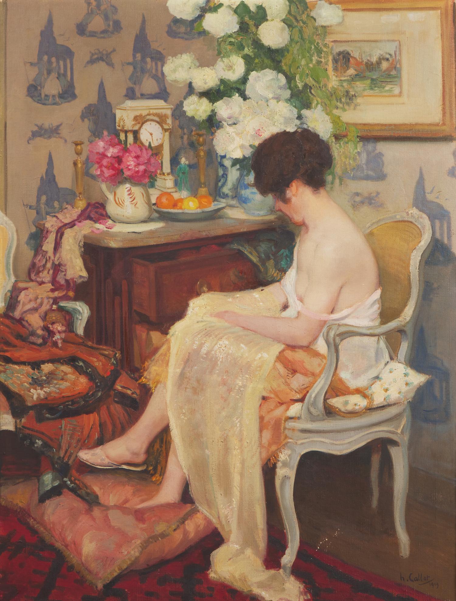 Lady in Interior , 1919