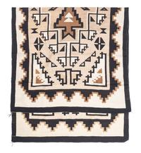 Navajo Two Grey Hills Weaving / Rug
