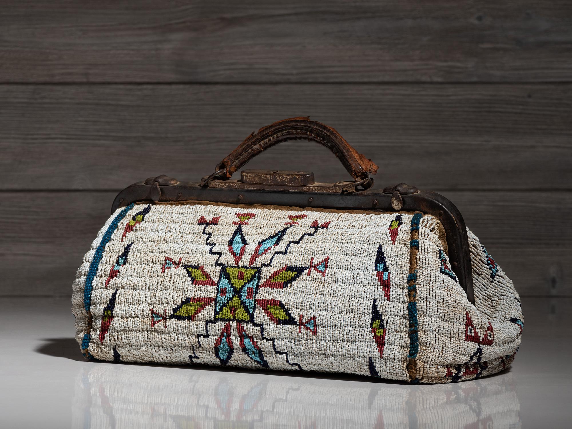 Sioux Beaded Hide "Doctor's" Bag