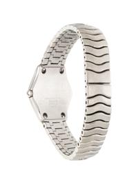 EBEL, STAINLESS STEEL AND DIAMOND 'WAVE' WATCH