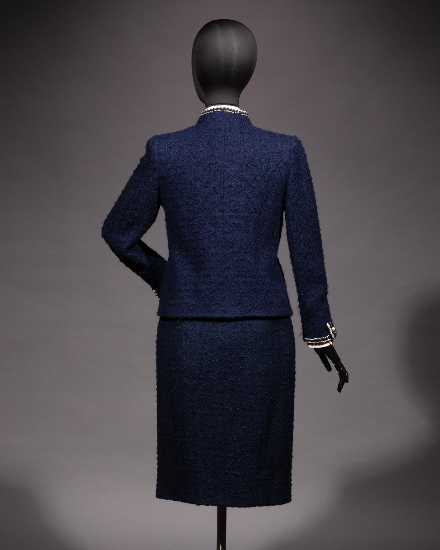Chanel Haute Couture Wool Tweed Skirt Suit with Removable Facings, Spring/Summer 1997