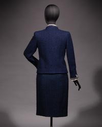 Chanel Haute Couture Wool Tweed Skirt Suit with Removable Facings, Spring/Summer 1997