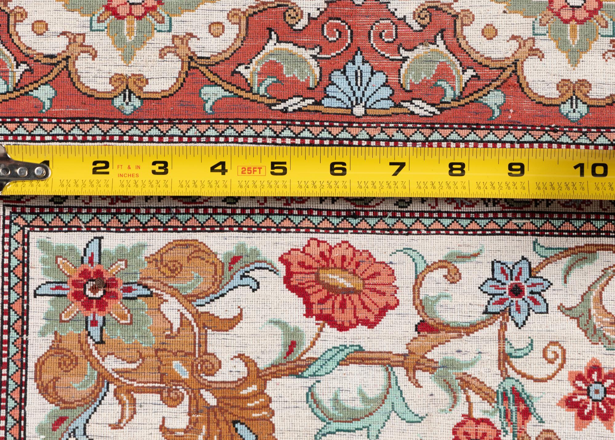 A Persian Silk Rug