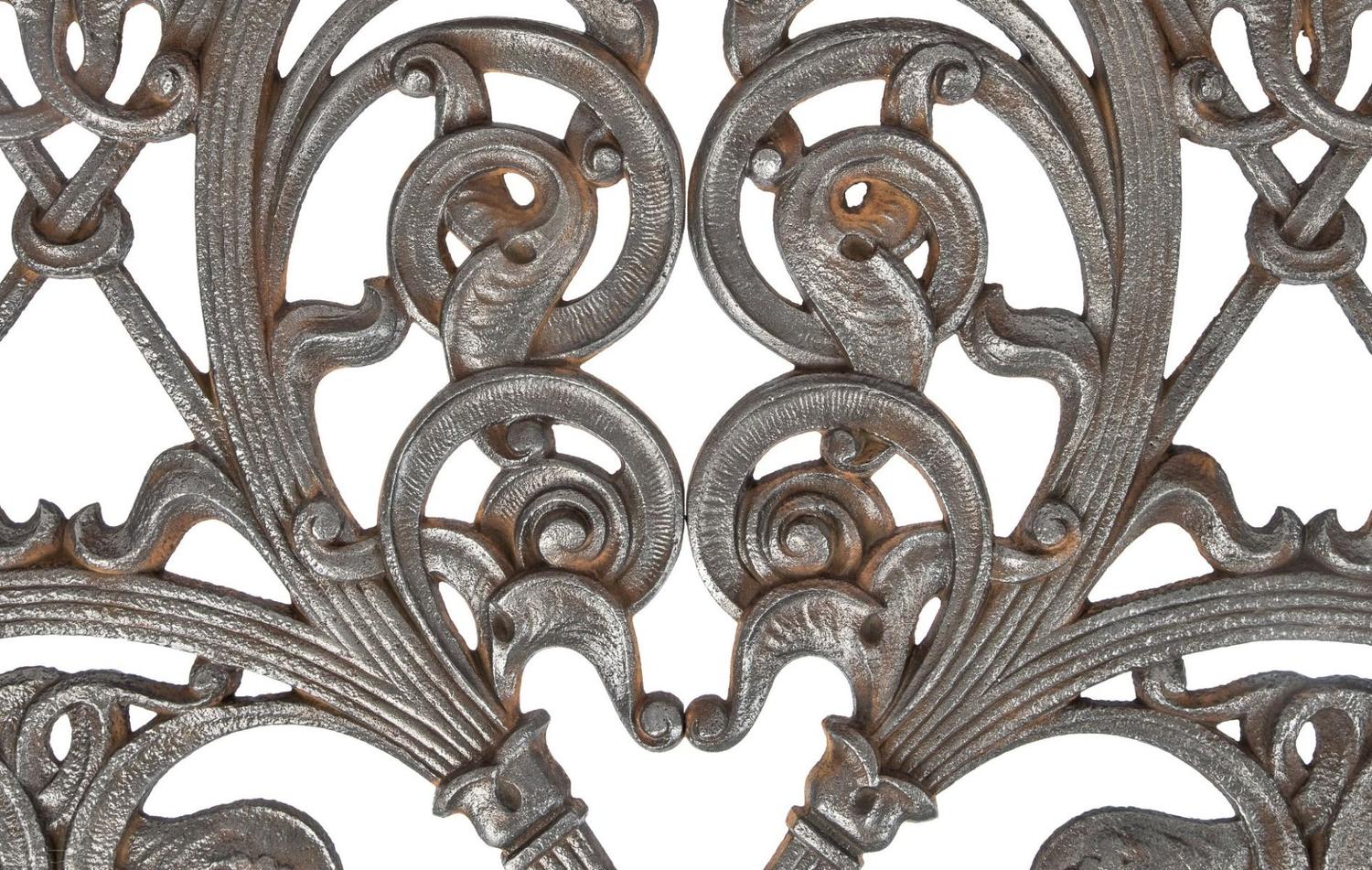 A John Wellborn Root Designed Cast and Wrought Iron Ornamental Transom Panel from the Kansas City Board of Trade Building