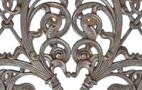 A John Wellborn Root Designed Cast and Wrought Iron Ornamental Transom Panel from the Kansas City Board of Trade Building