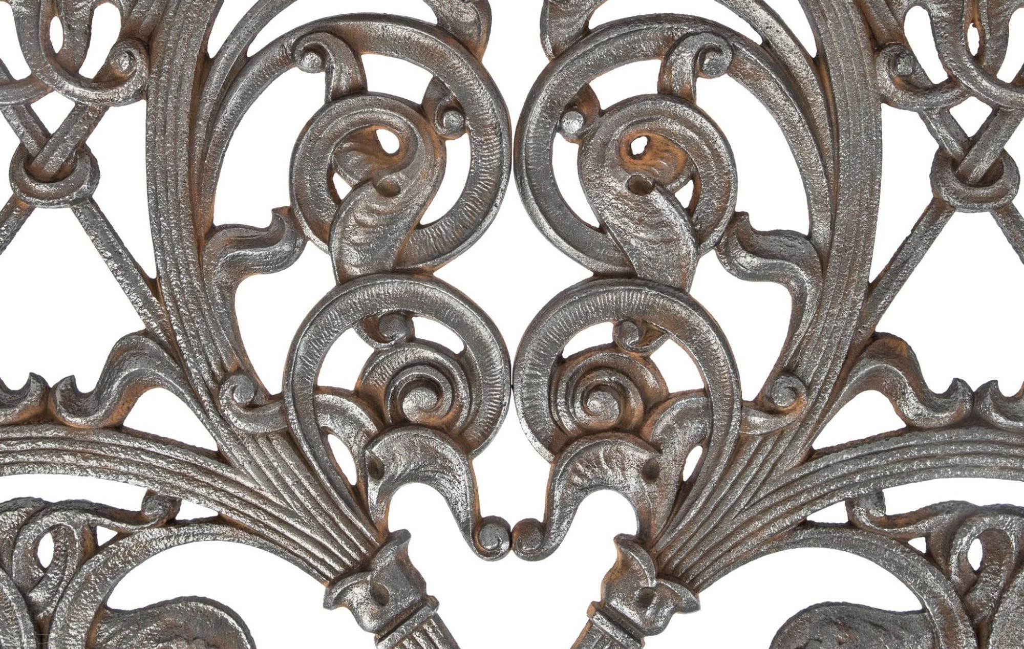 A John Wellborn Root Designed Cast and Wrought Iron Ornamental Transom Panel from the Kansas City Board of Trade Building