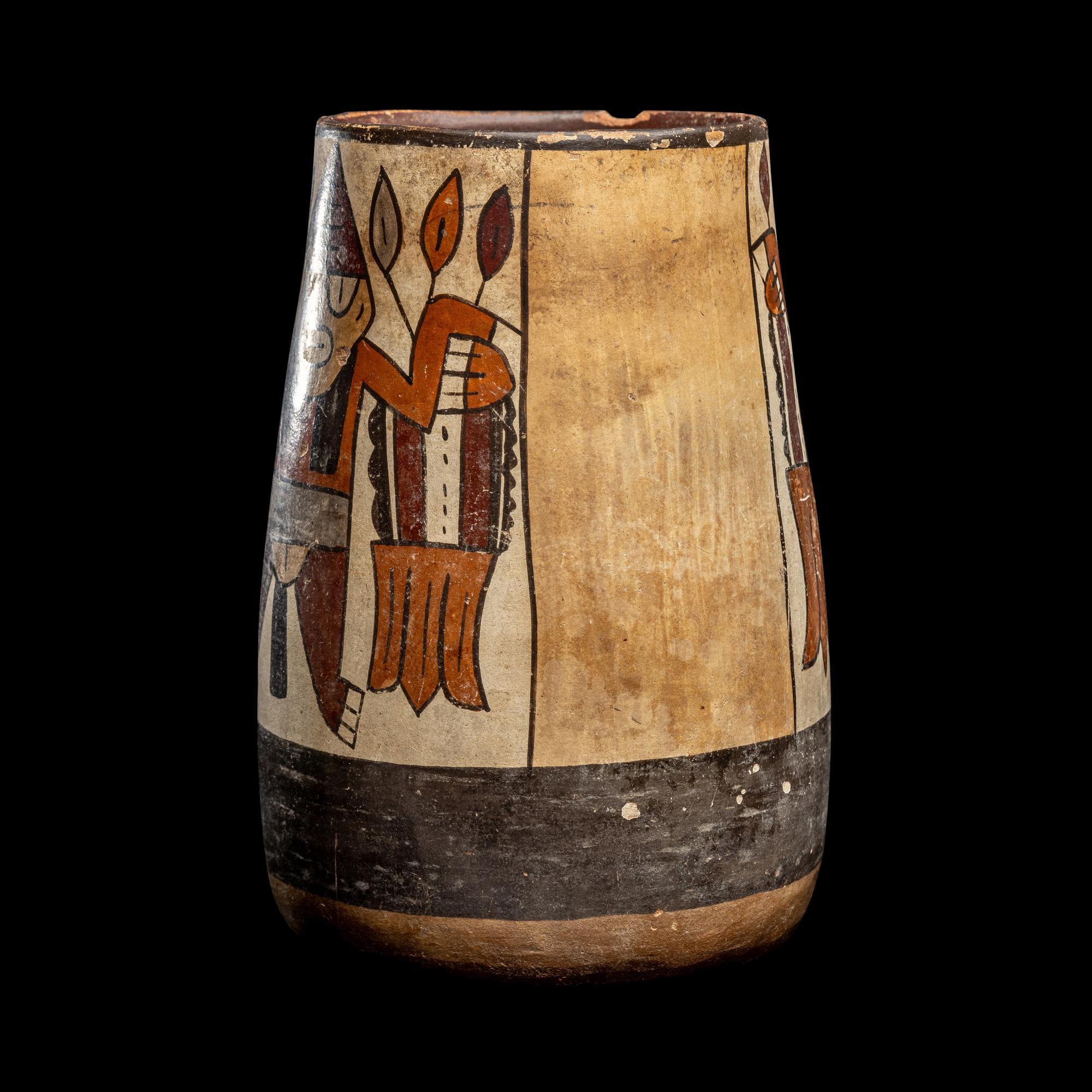 A Nazca Polychrome Vessel