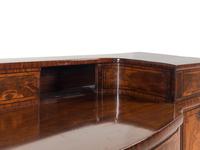 A Regency Mahogany and Parcel Ebonized Sideboard