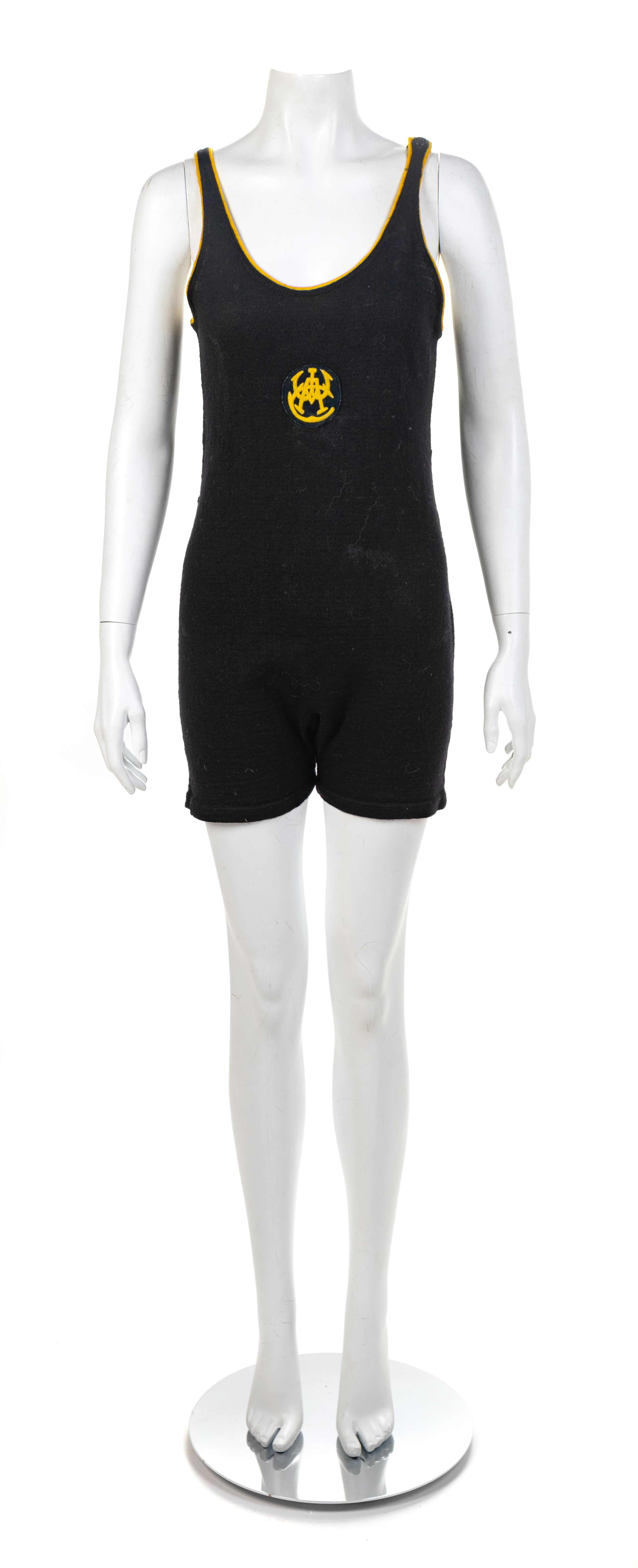 Women's Athletic Club Swimsuit, 1910-20s