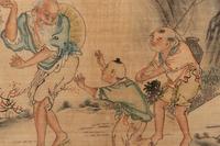 Six Chinese Ink and Color Paintings on Silk