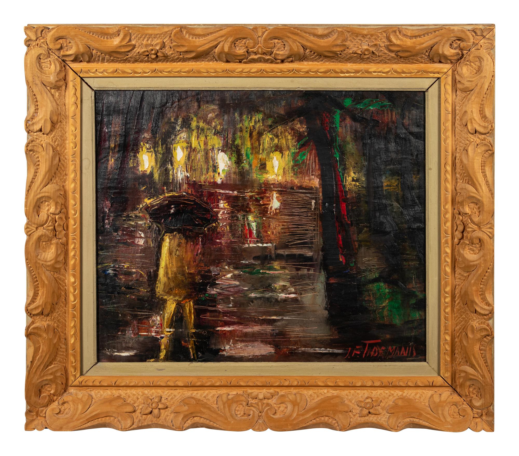 Rainy Stroll in Geneva