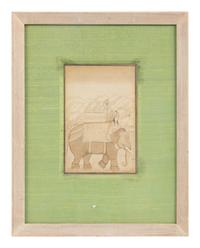 A Group of Four Mughal Miniatures