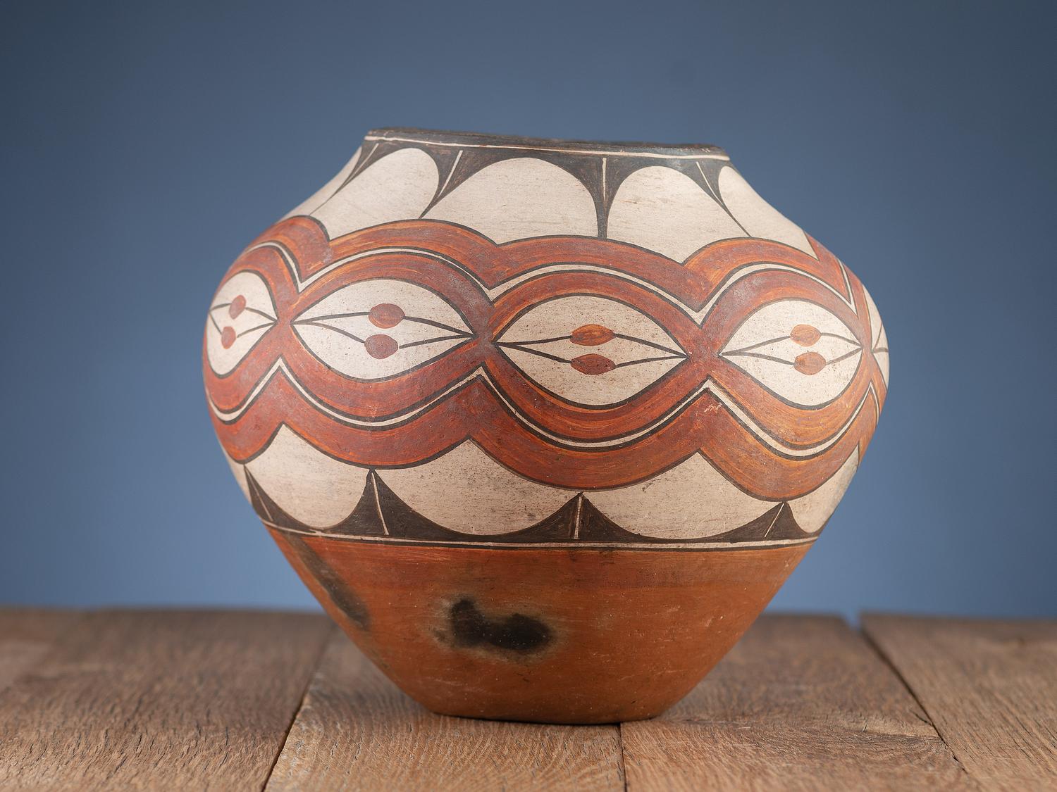 Zia Polychrome Pottery Jar