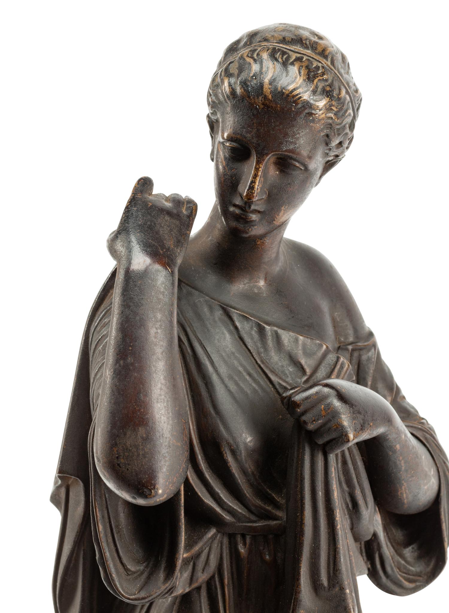 A Continental Bronze Classical Figure