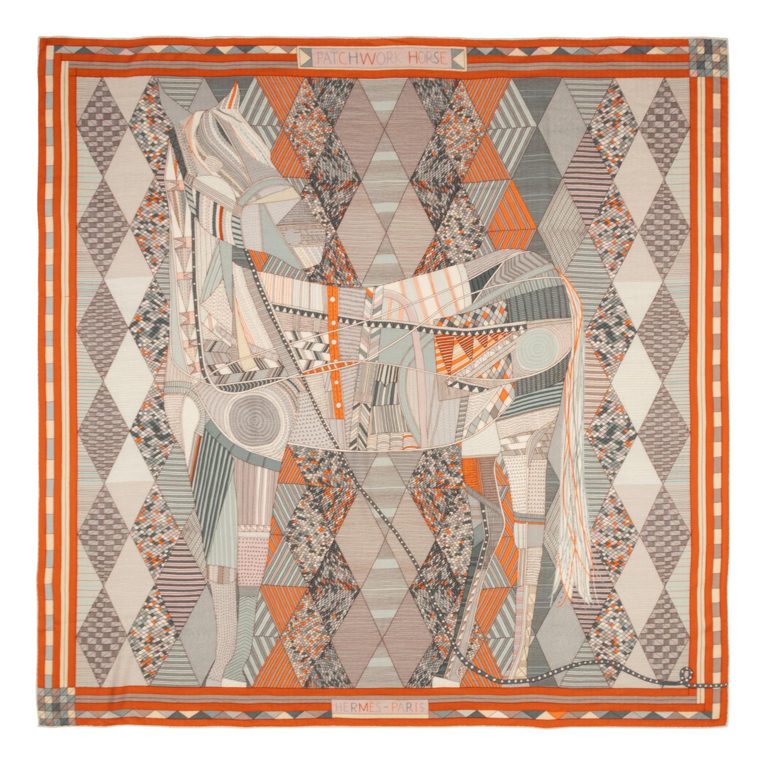 Hermès Cashmere-Silk Shawl 140cm