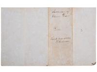[SLAVERY & ABOLITION]. A group of 2 documents related to the enslavement of individuals in Louisiana, comprising: