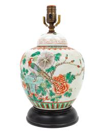 A Chinese Famille Rose Porcelain Covered Jar