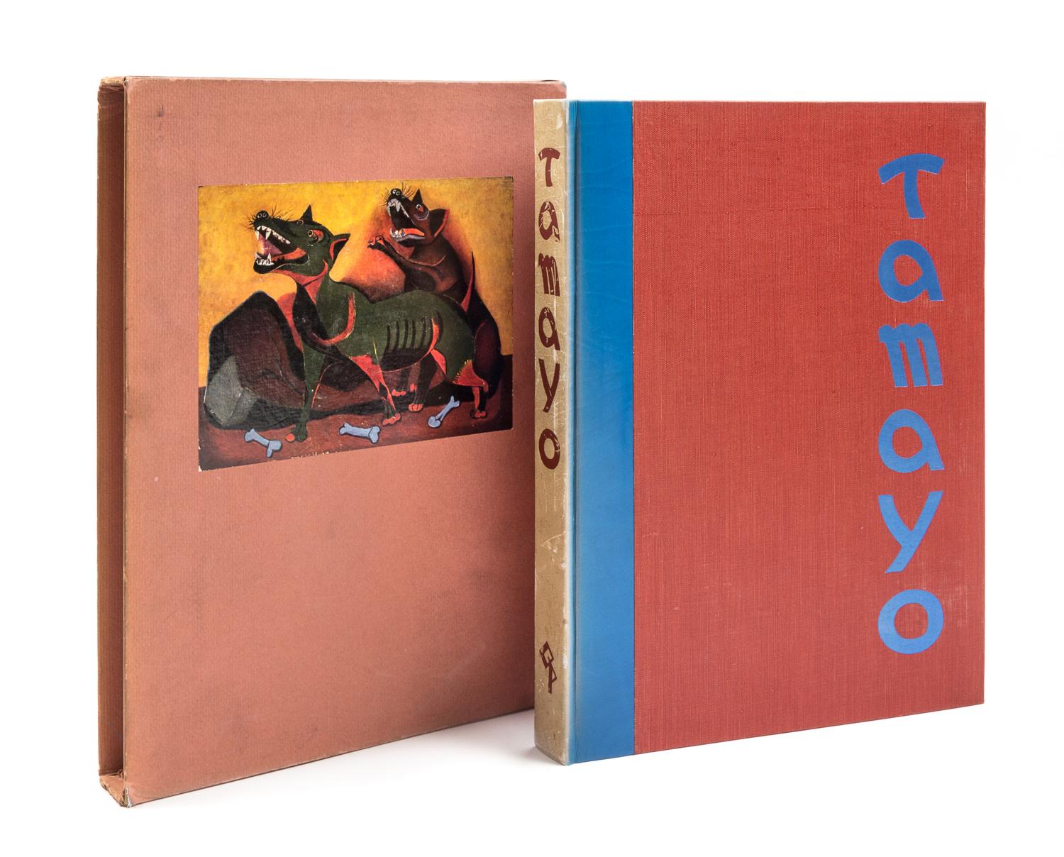 (TAMAYO, RUFINO) GOLDWATER, ROBERT. Rufino Tamayo. NY, 1947. Limited, signed and inscribed.