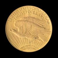A United States 1914 St. Gaudens $20 Gold Coin