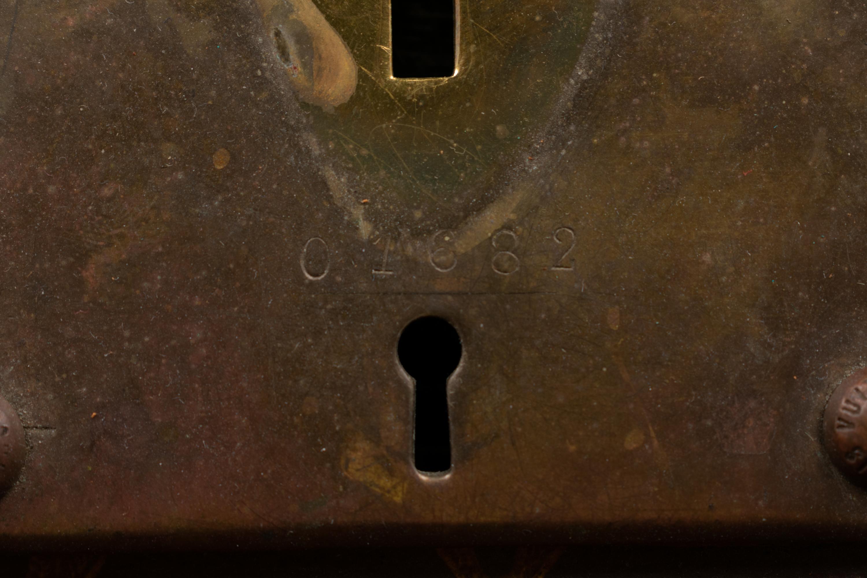 Two Louis Vuitton Alzer Suitcases, Mid 20th Century