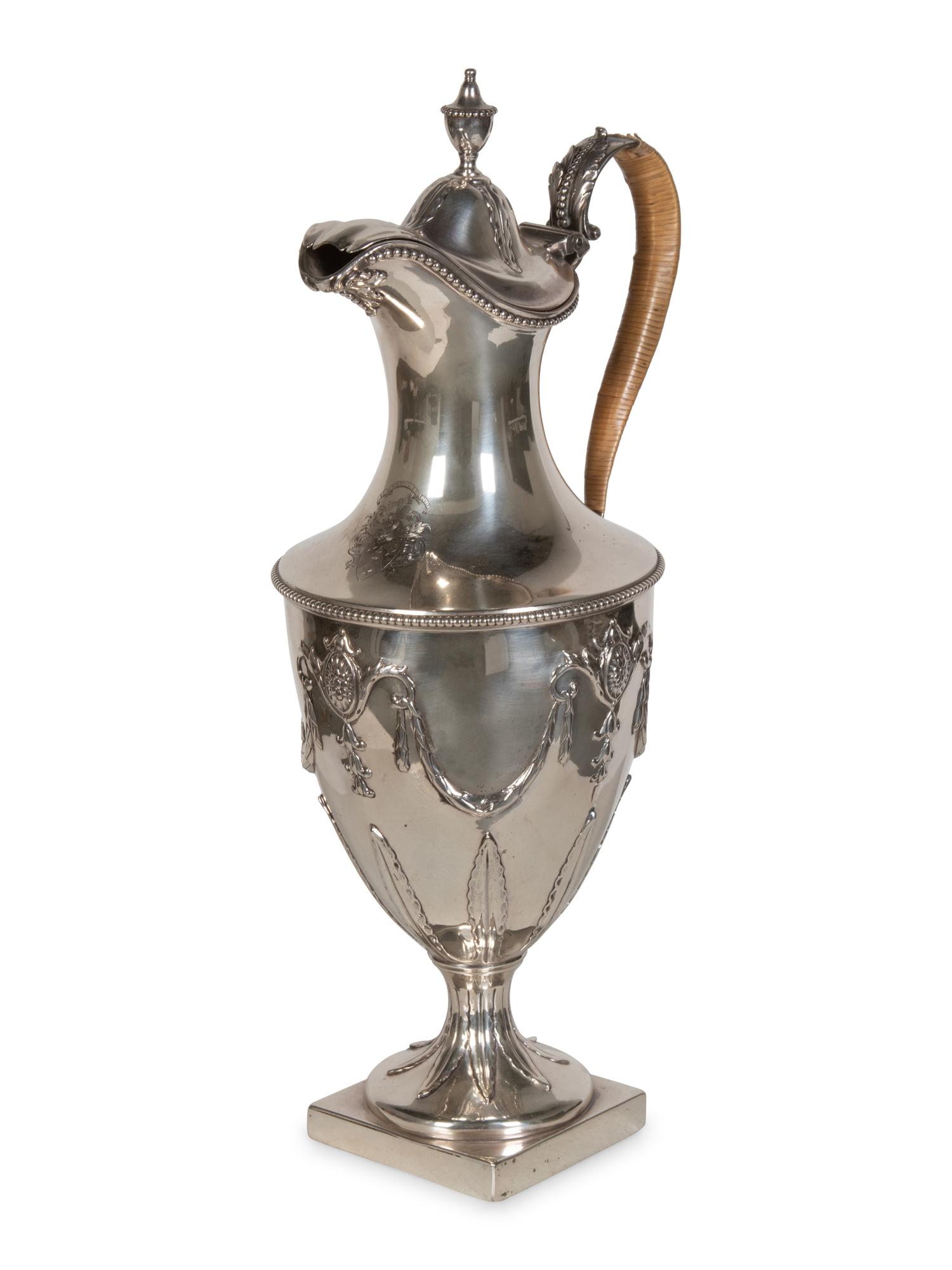 A George III Silver Ewer