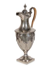 A George III Silver Ewer