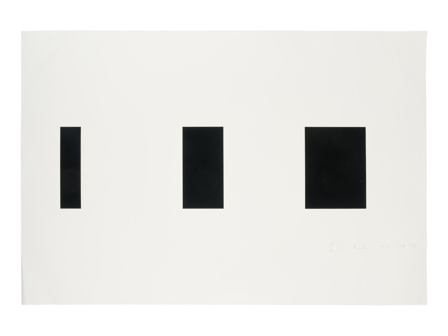 A Series of Four Prints (the complete portfolio), 1971