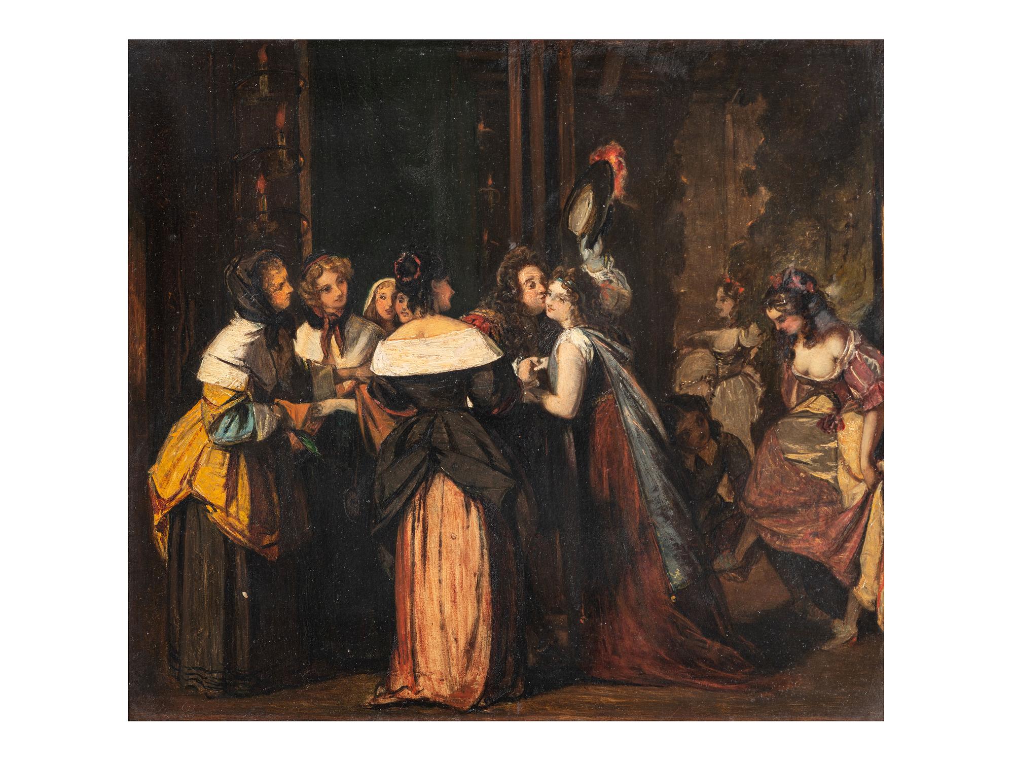 Theatrical Scene , circa 1840