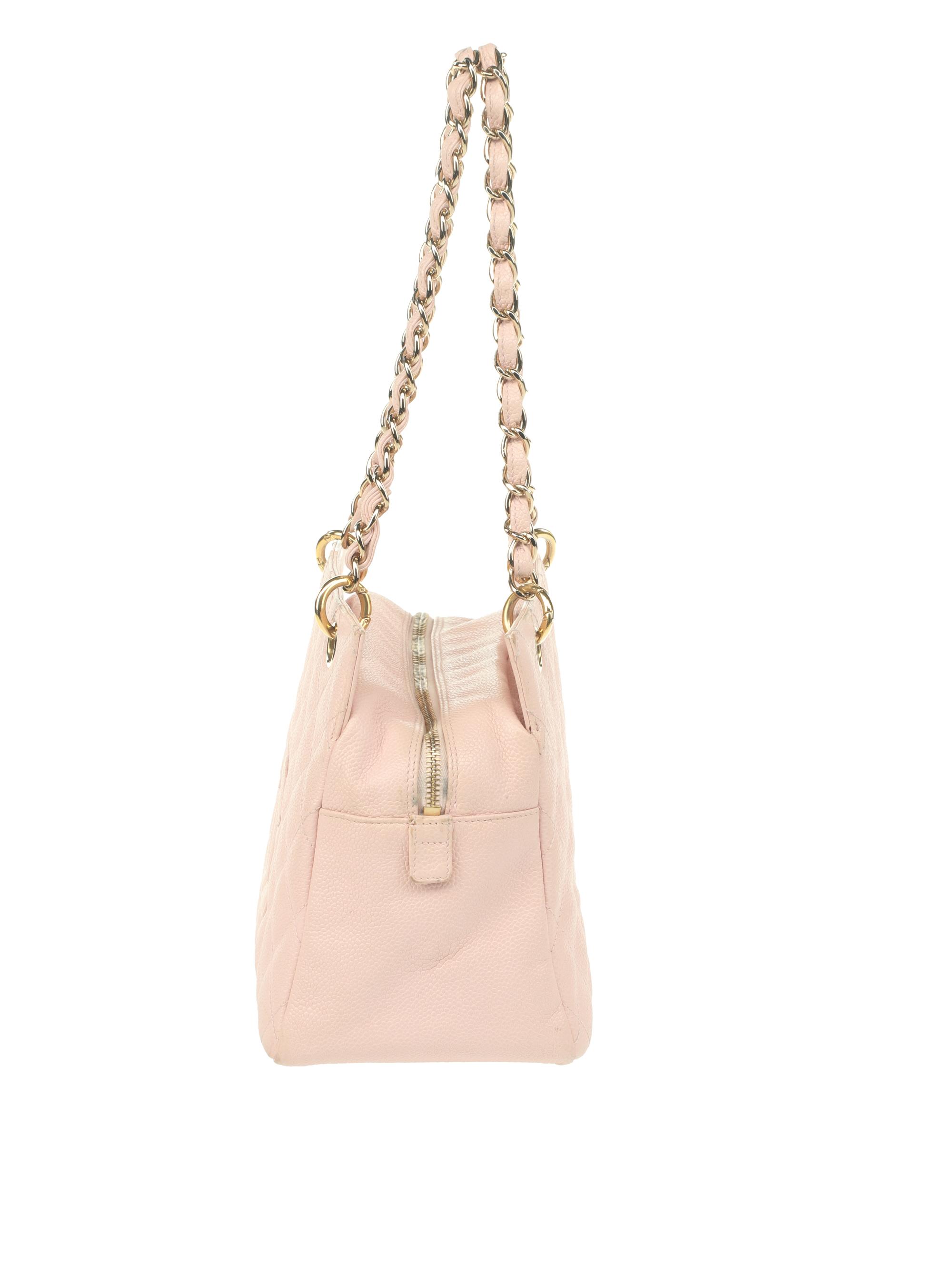 Chanel Pale Pink Petite Timeless Tote