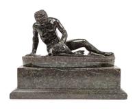 A Grand Tour Carved Marble Model of Dying Gaul