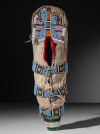 Apsáalooke (Crow) Beaded Doll Cradle