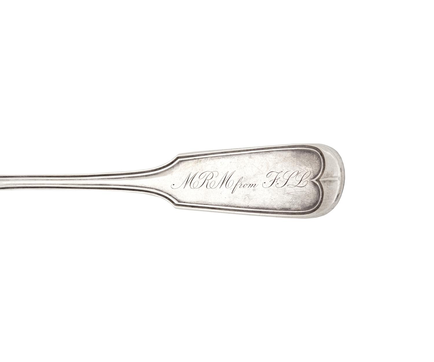 An American Coin Silver Pie Slice
