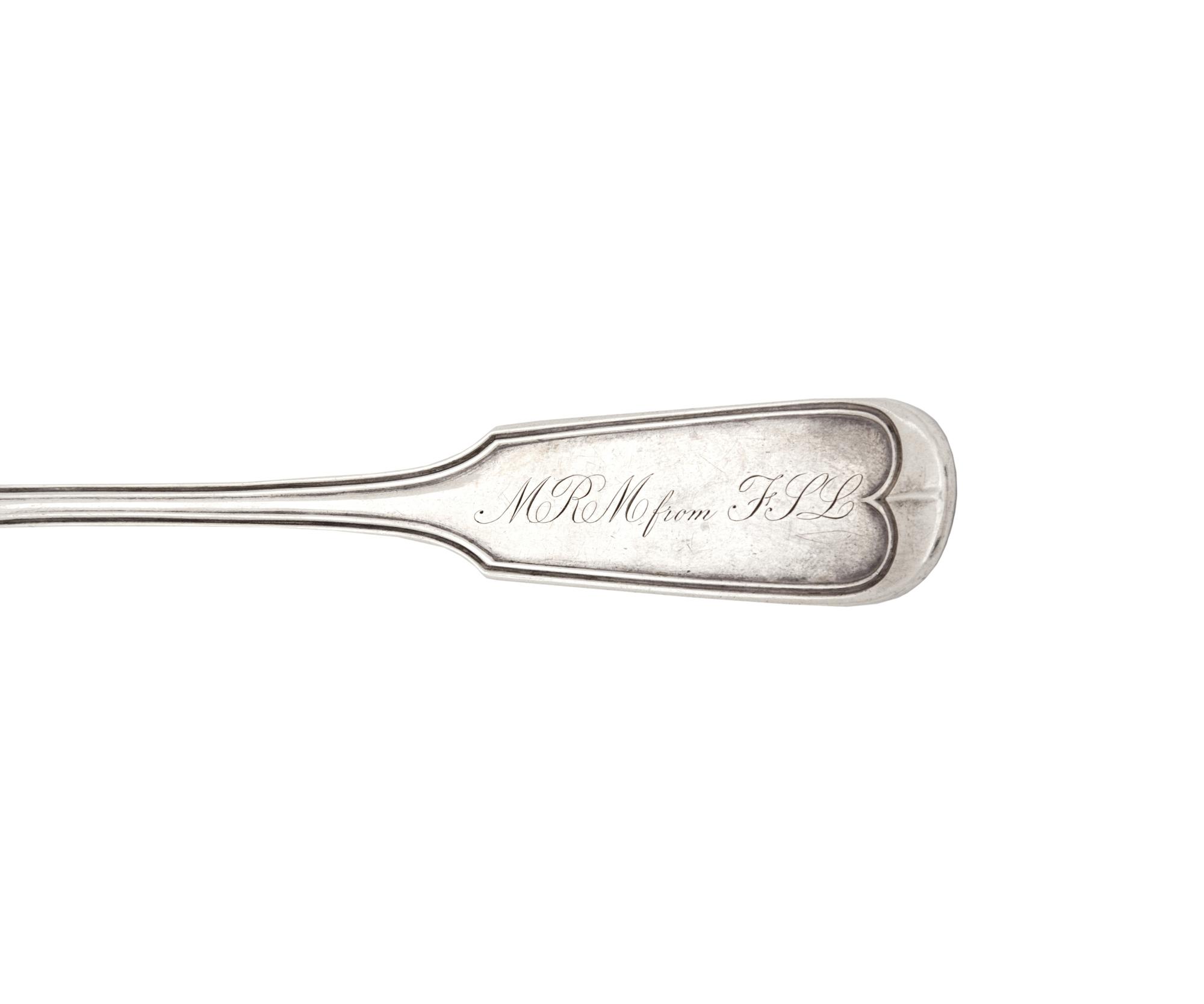 An American Coin Silver Pie Slice