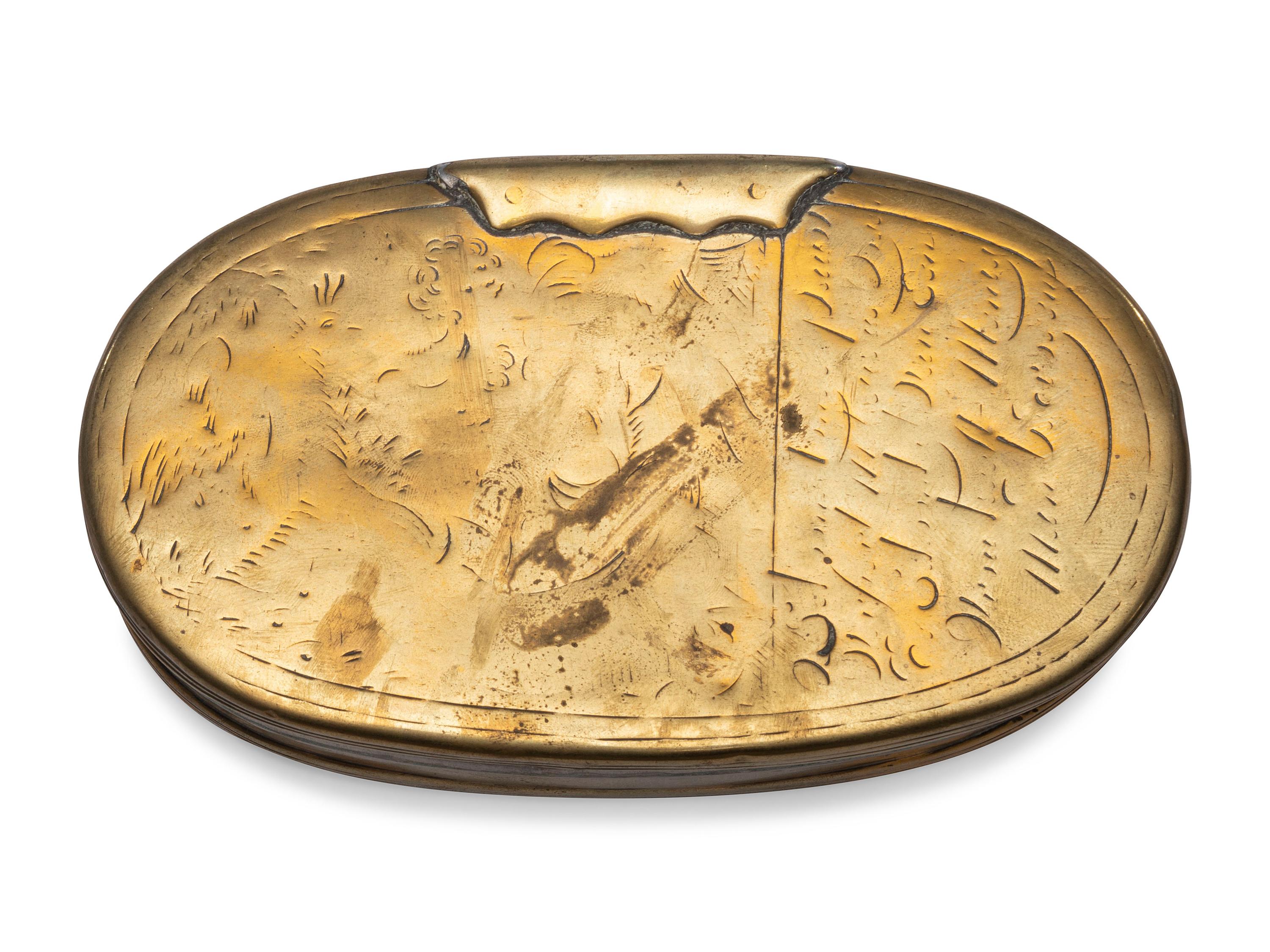 Five Brass Trinket Boxes